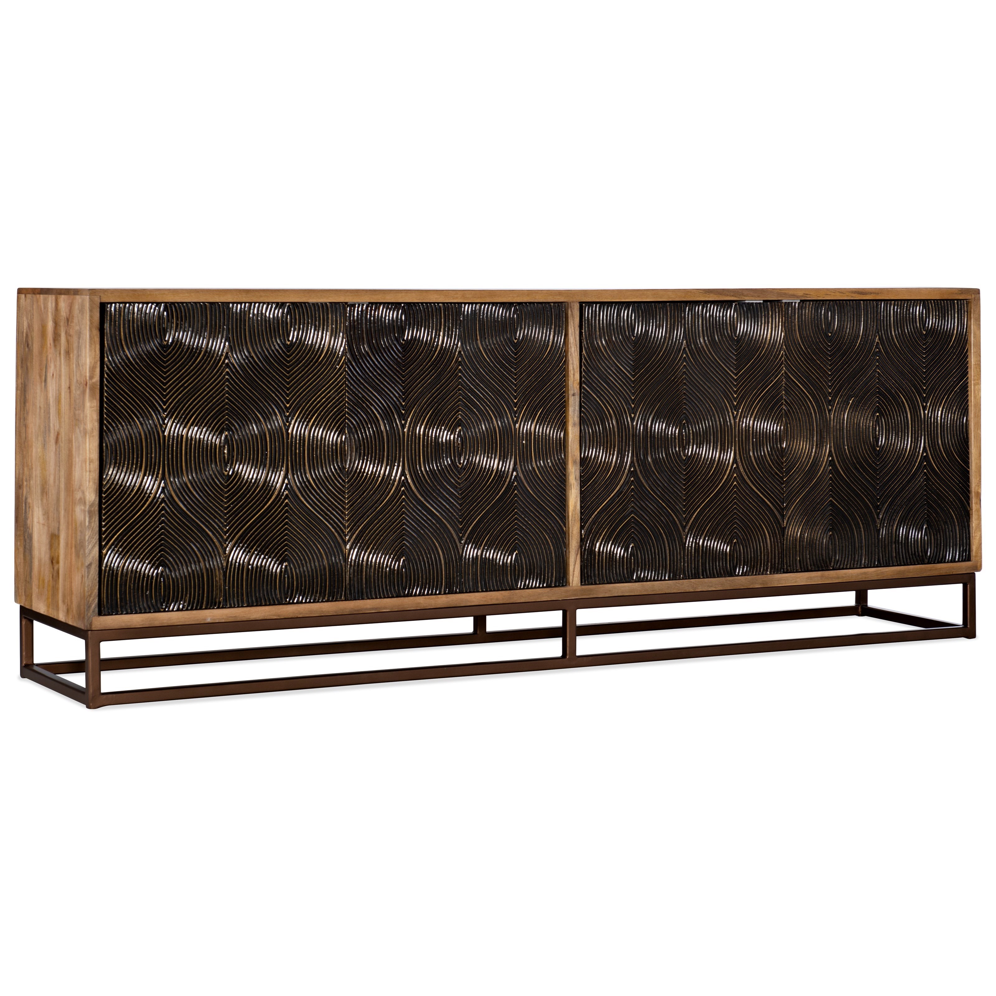 4-Door Entertainment Console